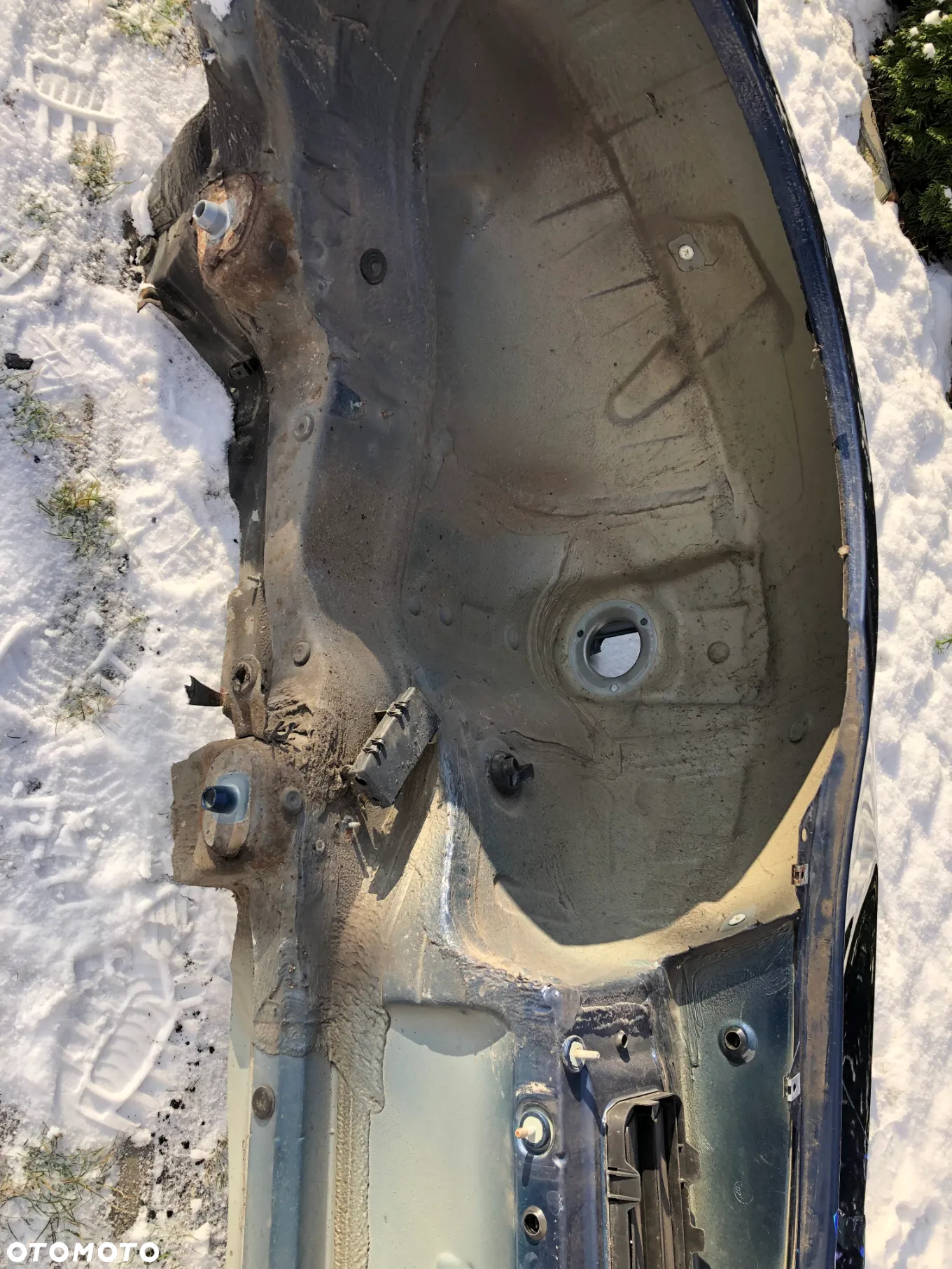 BMW E60 E61 ĆWIARTKA BŁOTNIK PODŁUŻNICA - 25
