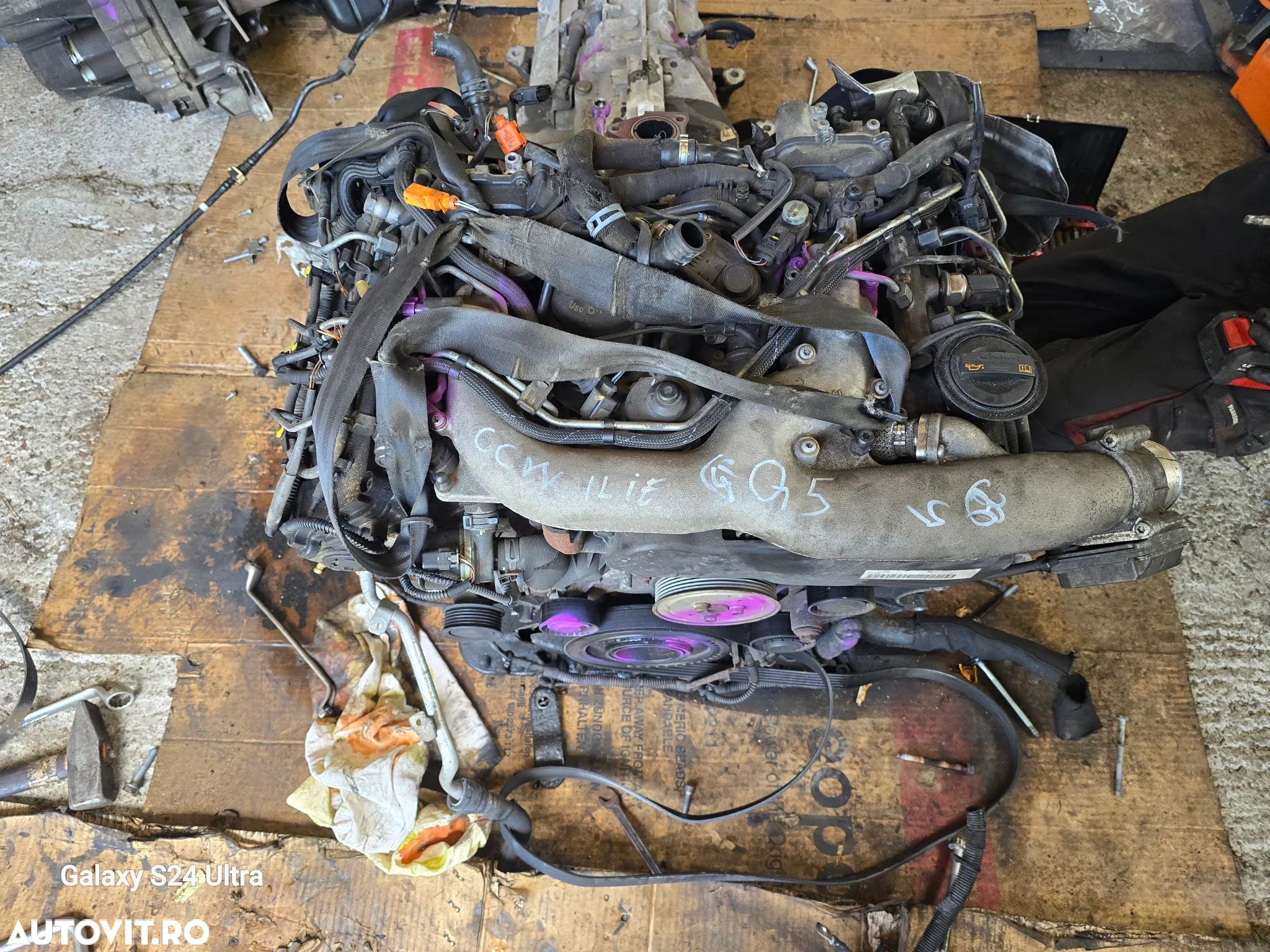 Motor Aodi Q 5 3.0 TDI ,euro 5, fara anexe si accesori,tip CCW - 1