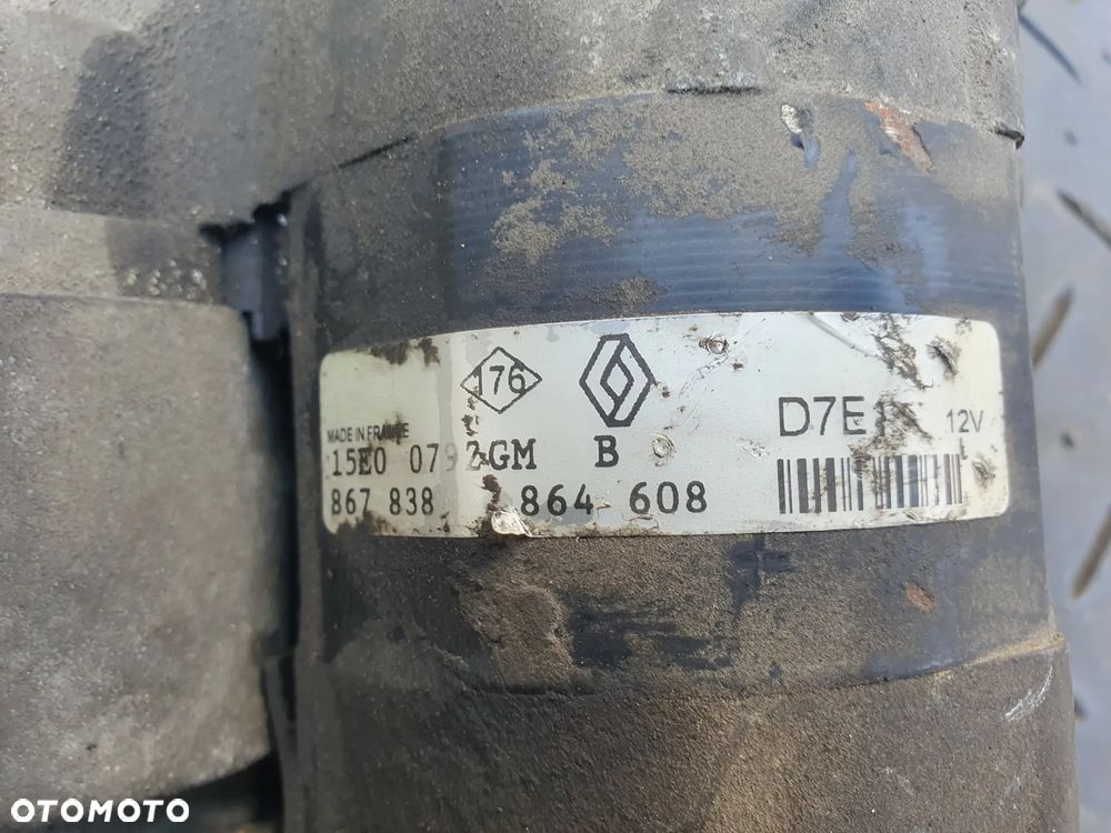 RENAULT TWINGO CLIO II ROZRUSZNIK D7E1 867838 864608G VALEO ORYGINAŁ - 8
