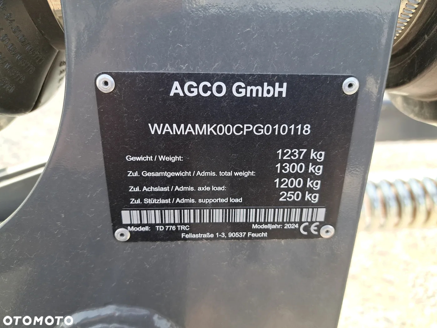 Massey Ferguson TD 776 TRC (AGCO) - 6