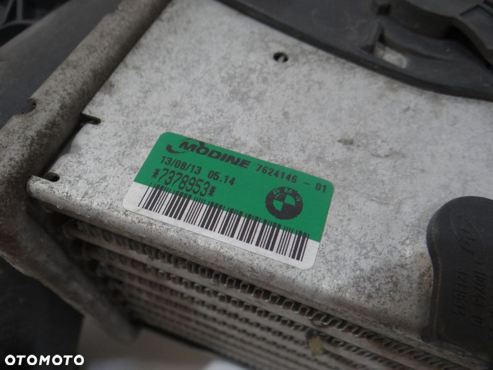 CHŁODNICA INTERCOOLERA BMW X1 E84 LIFT N20B20A 7378953 - 4