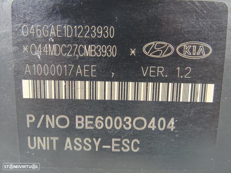 Abs Kia Sportage (Sl)  589203U470 / Be6003o404 / 046Gae1d1223930 - 7