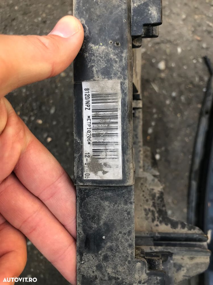 Electroventilator Smart ForFour Mitsubishi Colt 1,5 diesel - 4