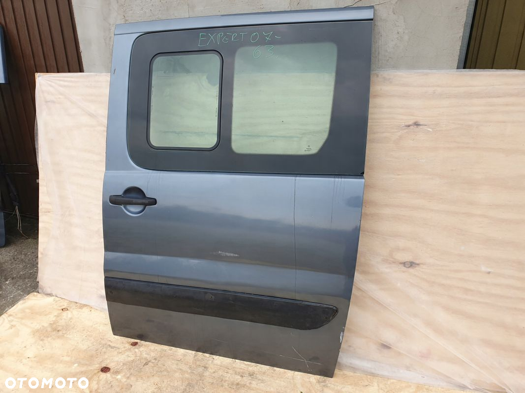 Peugeot Expert Fiat Scudo Jumpy 07- drzwi lewe tylne tył boczne suwane - 4