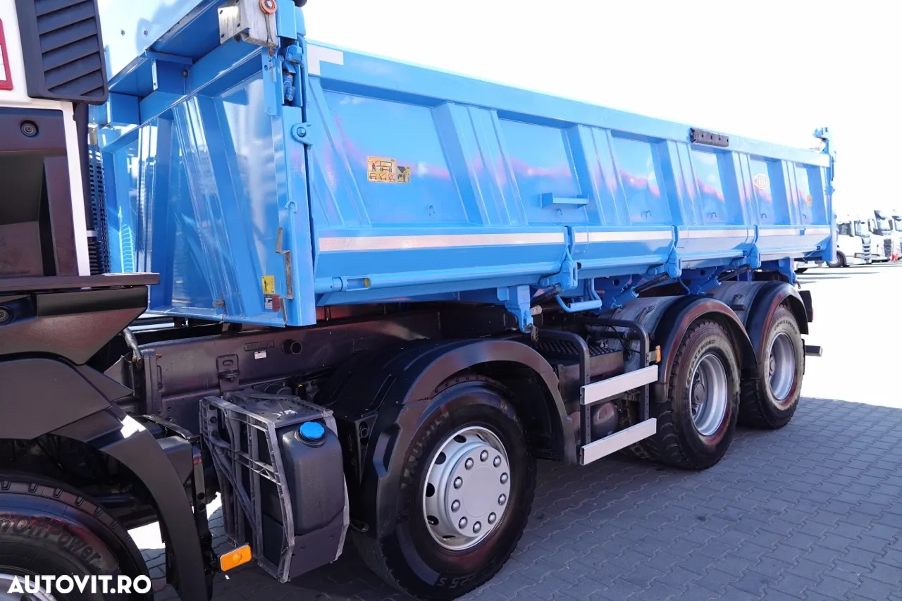 Renault C 460 / 8x4 / BASCULANTE + HIDROBOARD / BORDMATIC / MEILLER KIPPER / EURO 6 - 14