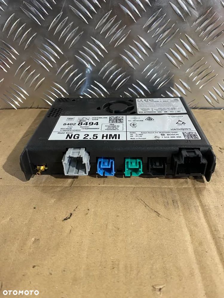 OPEL ASTRA K STEROWNIK MODUŁ NAWIGACJI 84028494 - 2