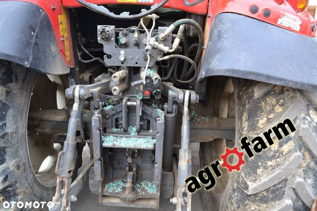 Massey ferguson 6455 6445 6465 części skrzynia silnik most oś zaczep synchronizator wał blok piasta - 2