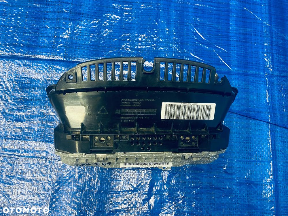 WYŚWIETLACZ MONITOR EKRAN NAWIGACJI RADIA BMW E65 E66 LIFT LCI ; 9110639 65829110639 ORYGINAŁ - 3