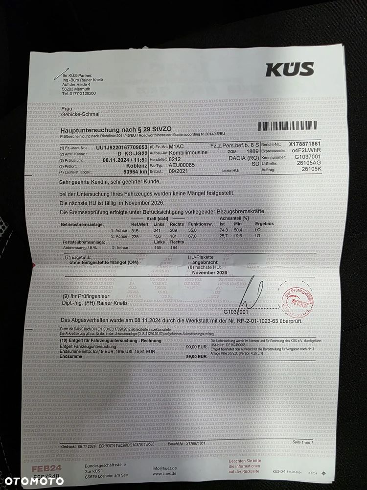 Dacia Lodgy 1.3 TCe Stepway S&S - 37