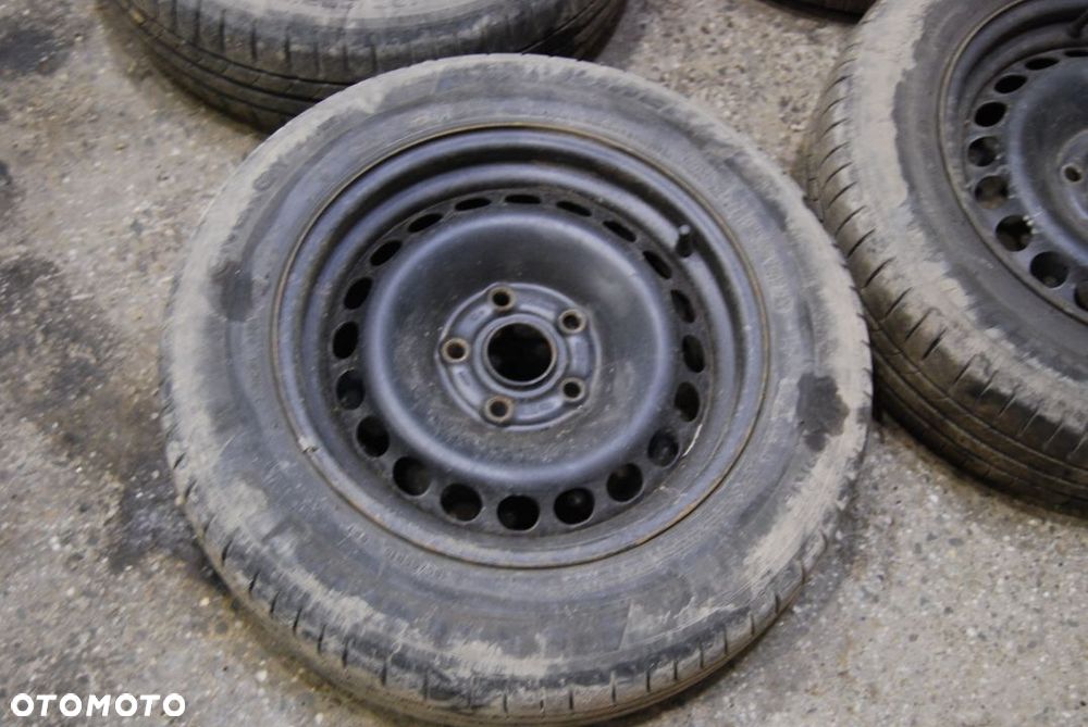FELGI STALOWE + OPONY LETNIE 185/65R15 5X112 ET33 8E0601027E SKODA OCTAVIA II AUDI A4 SEAT VW - 2