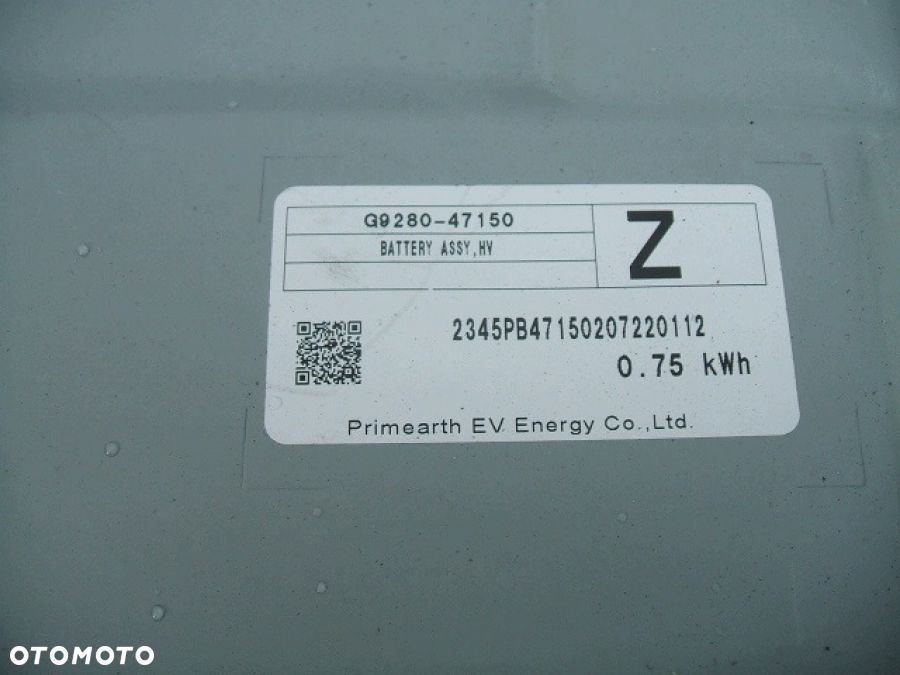 TOYOTA COROLLA E21 hybryda BATERIA akumulator G9280-47150 - 6