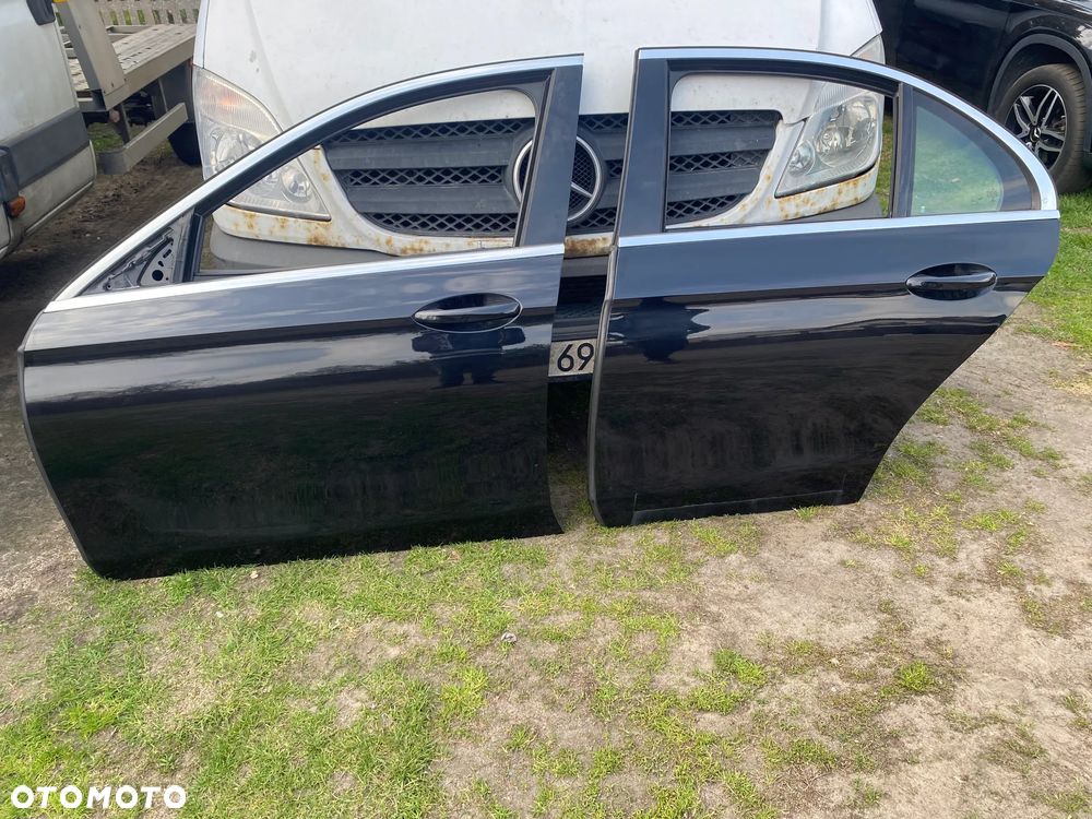 mercedes 213 kpl. drzwi przednie tylne lewe kolor 197 - 1