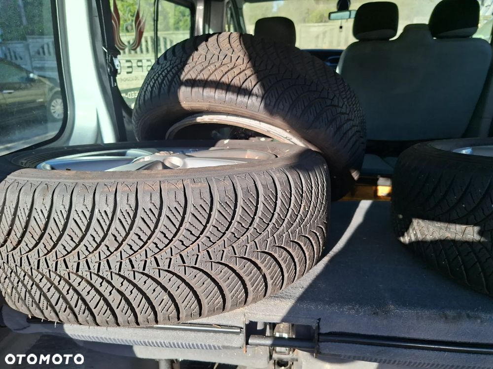 opony zimowe koła 17 nissan  qashqai 2011r stan bdb 4 szt poznan - 7