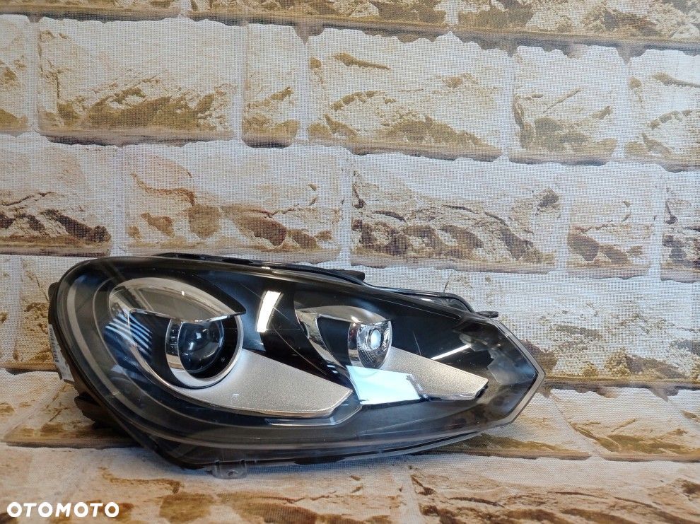 vw golf 6 VI lampa xenon skrętny bez led lewa europa - 4