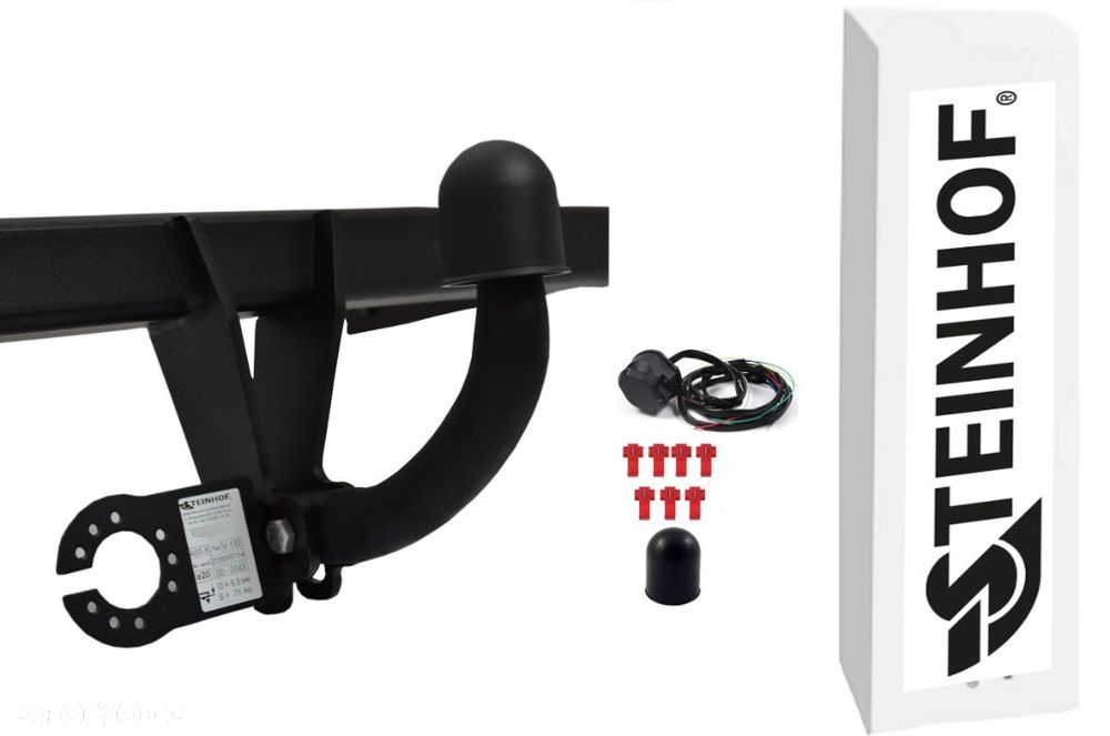 Hak holowniczy + WIĄZKA 7PIN do Kia Rio II Sedan od 2005 do 2009 - 1