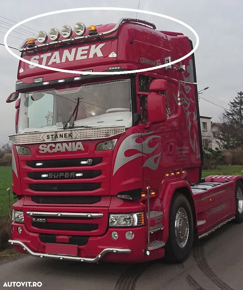 Bullbar camion, TIR, Scania, Daf, Volvo, Mercedes, Man, Iveco, Renault - 11