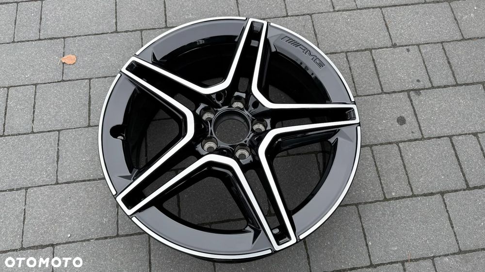 Alufelga aluminiowa Mercedes-Benz AMG OE 7.5" x r18 ET44 7.5J 5x112 felga koło c-klasa - 5