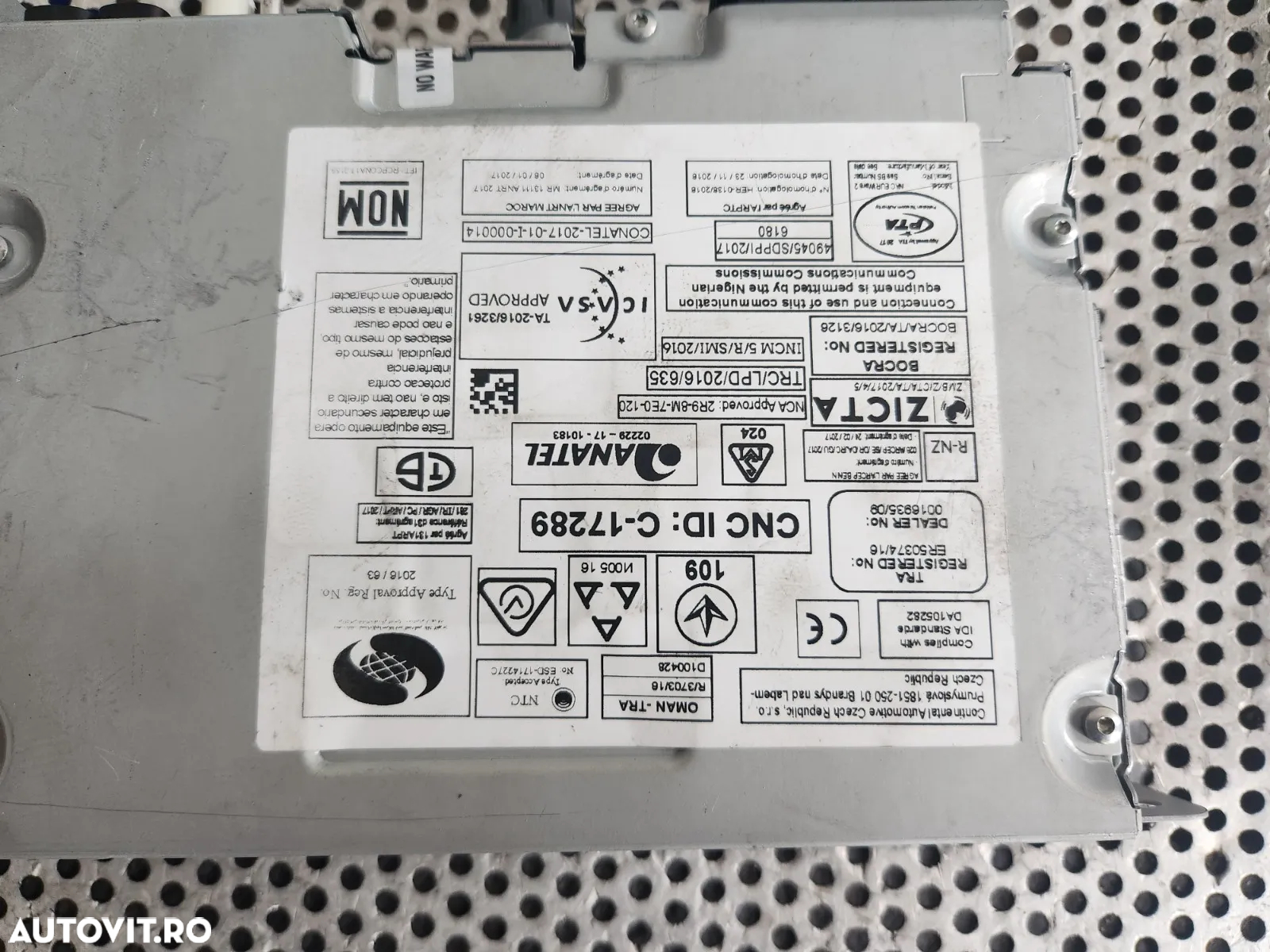 Modul Unitate Display Navigatie Peugeot 3008 5008 An 2017-2018-2019-2020-2021-2022-2023 Cod 9820469280 9810032680 Dezmembrez Peugeot 5008/3008 - Dezmembrari Arad - 7
