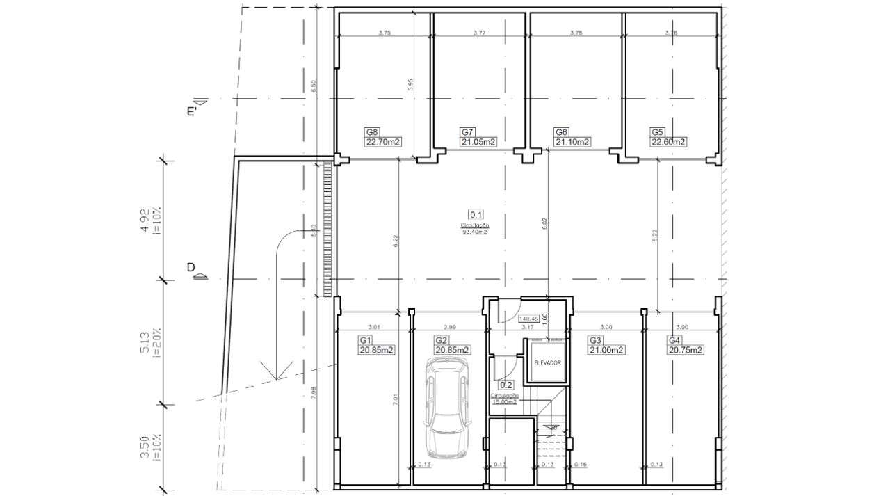Apartamento T2 novo com terraço e garagem - Grande imagem: 4/5