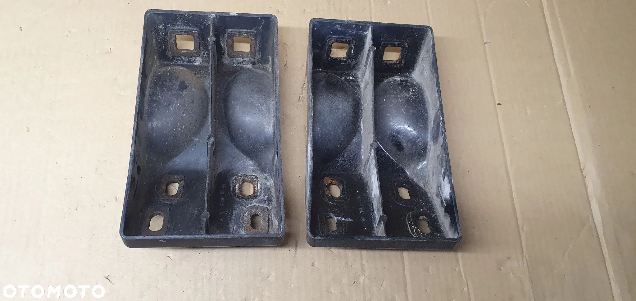 Ślizg wzmocnienie zderzaka przód prawy lewy Mercedes ML W163 Lift A1638801614 - 1