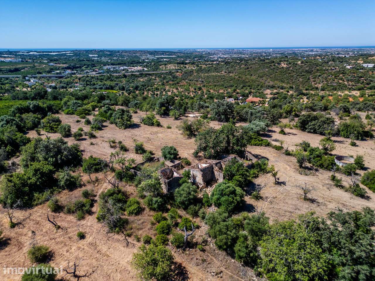 Terreno com 16.700 m² + Ruína | Vista Mar e Serra | Conceição e Estoi - Grande imagem: 5/12
