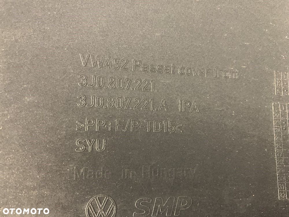 ŁADNY PRZEDNI PRZÓD ZDERZAK VW PASSAT B9 23-26 6xPDC 3J0807221A 3J0 - 10