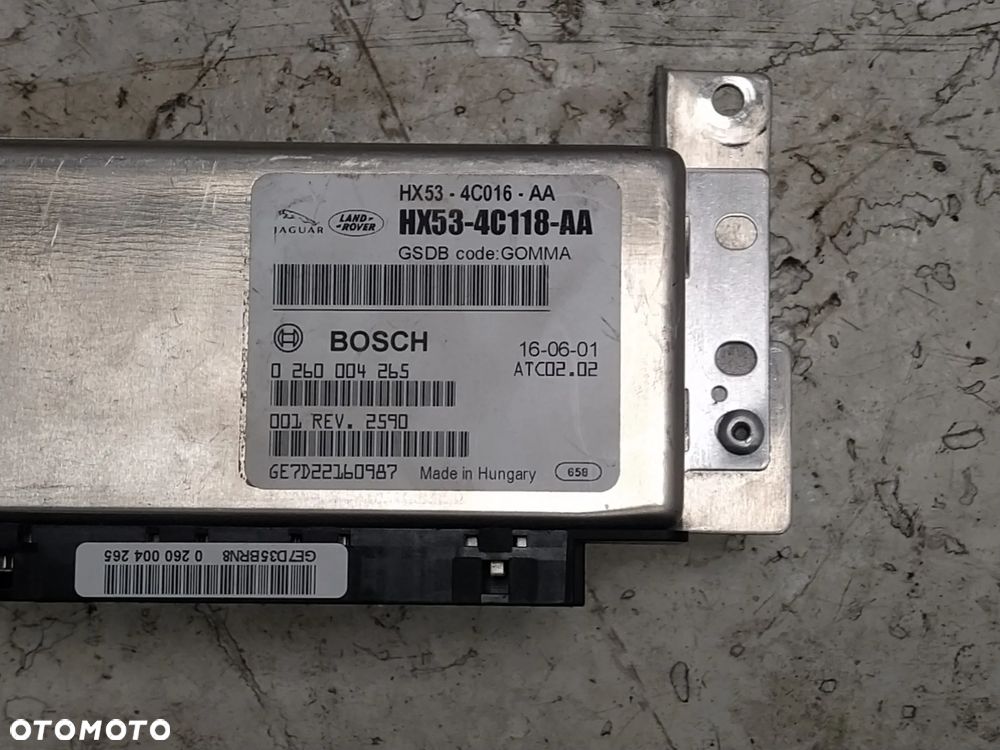 LAND ROVER DISCOVERY 4 L319 RANGE ROVER VOGUE 4 L405 SPORT L494 JAGUAR F-Type X152 XF X260 JEDNOSTKA STERUJĄCA MECHANIZMEM RÓŻNICOWYM MODUŁ STEROWNIK ZAWIESZENIA DYFERENCJAŁU ORYGINAŁ - 4