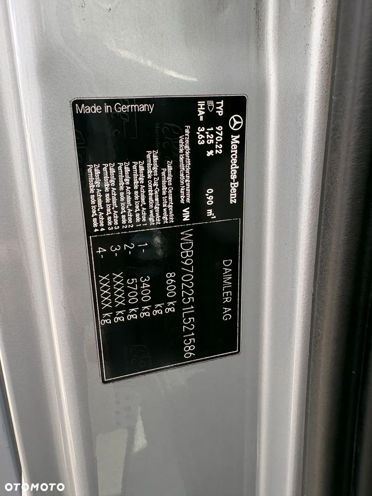 Mercedes-Benz Atego 816L, Klima, Firanka, Winda, Z Niemiec - 22