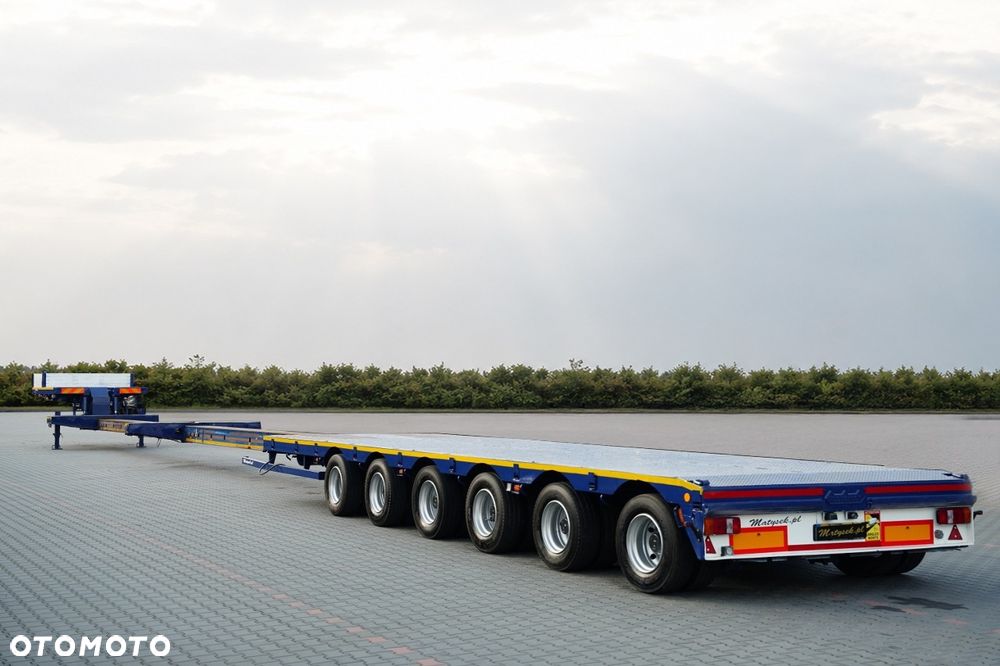 Nooteboom / NISKOPODWOZIE / ROZCIĄGANA / LAWETA / 33 M / 6 OSI /  OSIE SKRĘTNE / SAF /  DMC 85 000 KG - 3