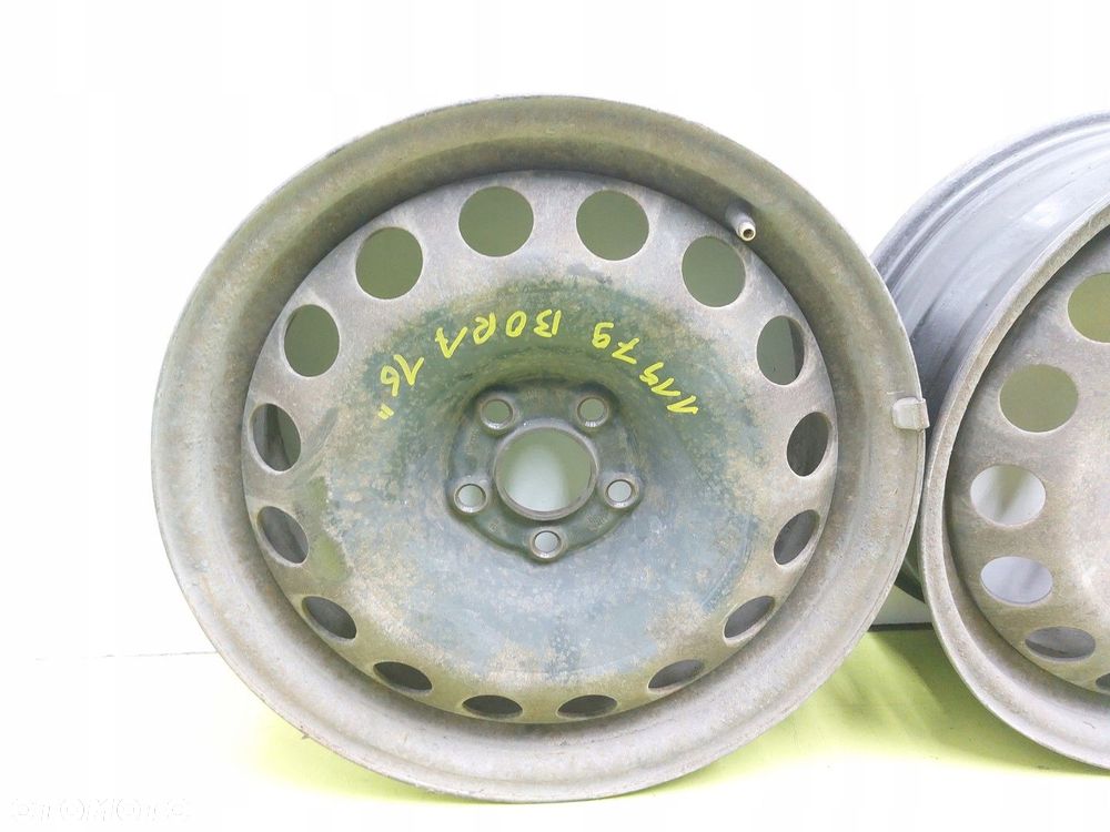 Felgi FELGA stalowe Bora GOLF OCTAVIA I AUDI A3 8L FABIA I 6,5 J 16 5X100 - 5