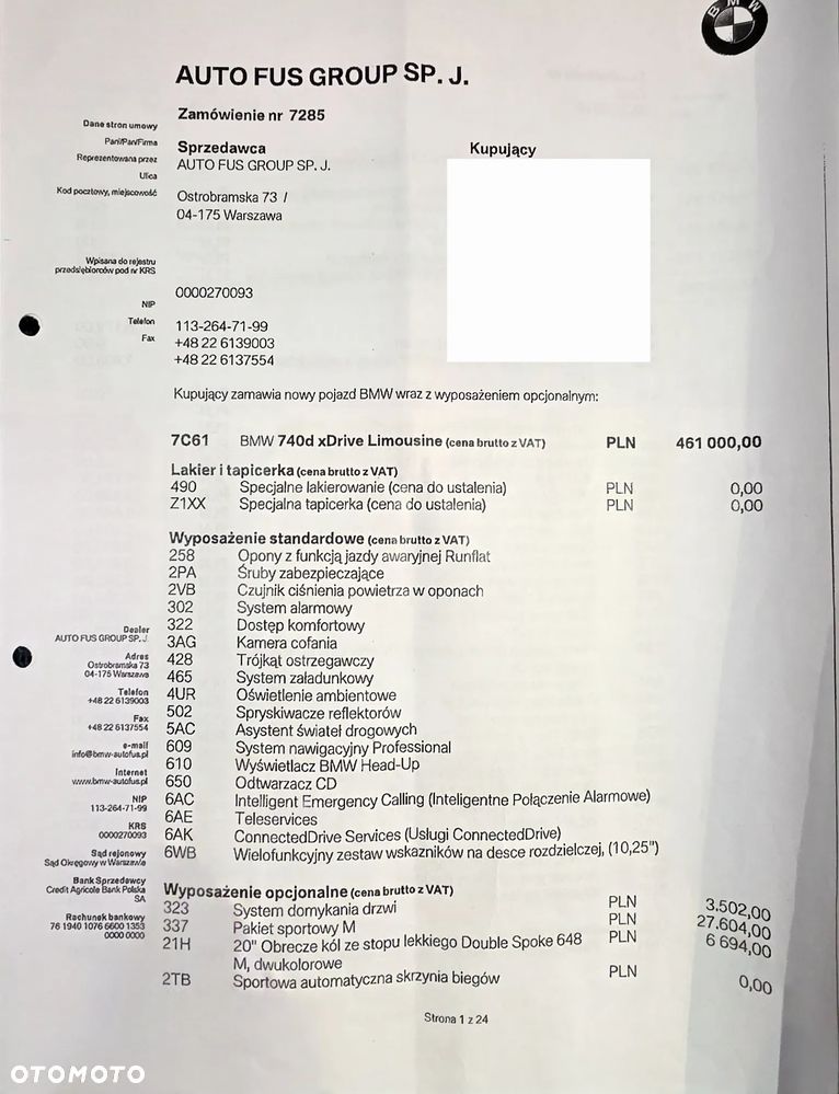 BMW Seria 7 740d xDrive - 31