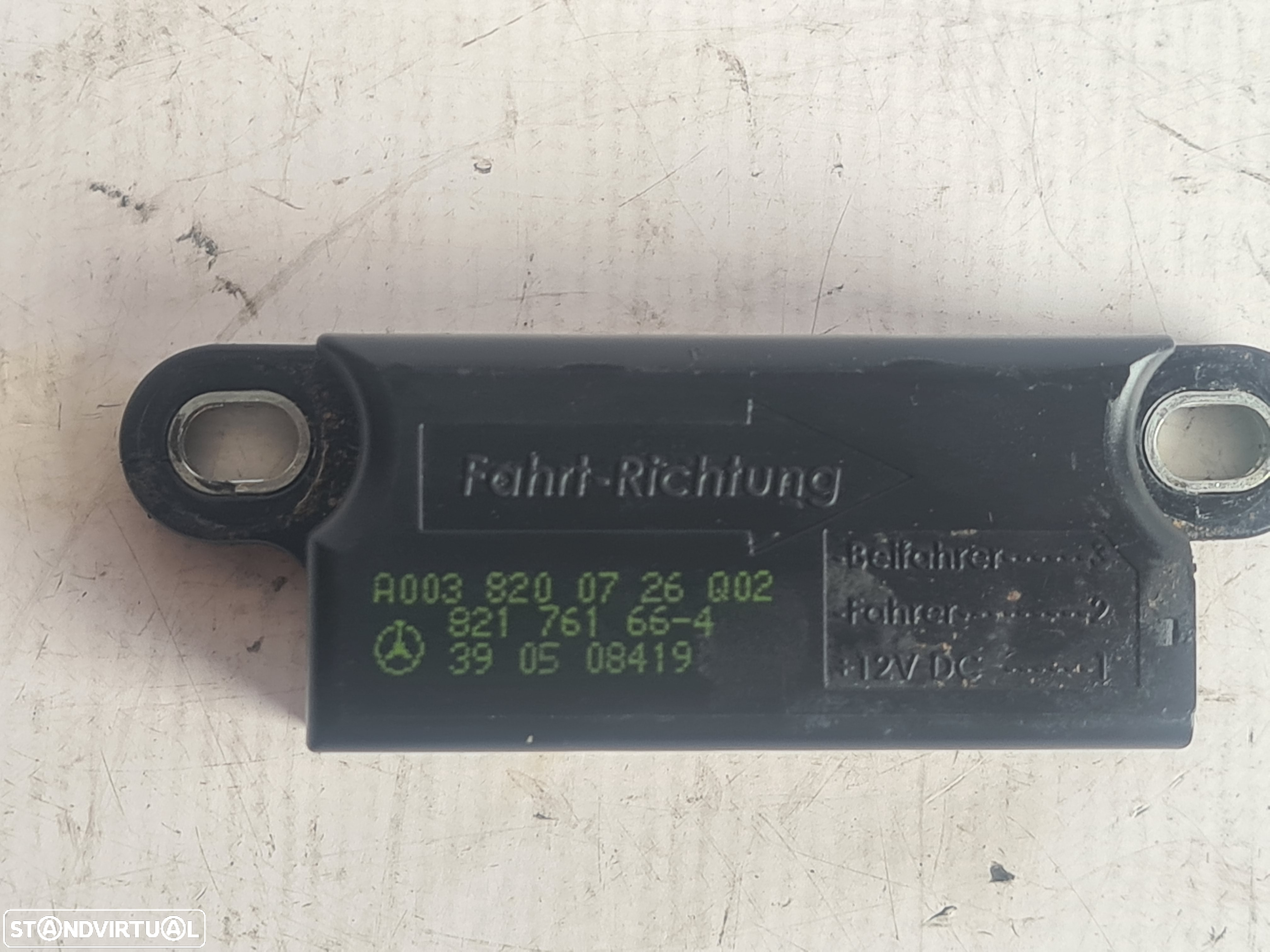 SENSOR IMPACTO COLISÃO SONDA ELETRONICA A0038200726 0038200726 MERCEDES BENZ CLASS E W211 E220 CDI 150CV OM646961 646961 - 5
