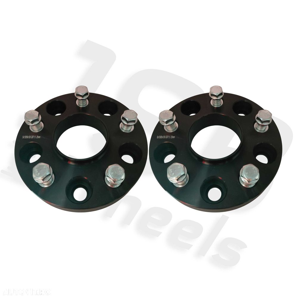 Flanse distantiere cu prindere dubla noi 5x130 pentru Audi Q7, VW Touareg si Porsche Cayenne - 2