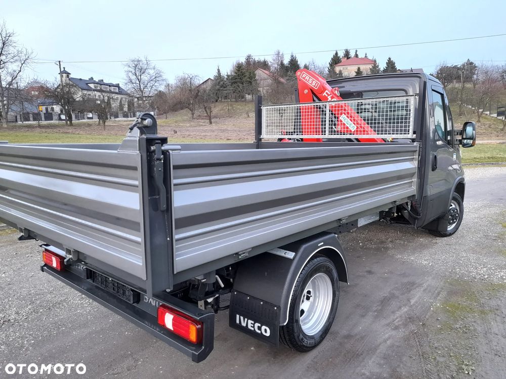 Iveco 50c16 50c18 dmc 3,5t silnik 3.0 HDS dzwig żuraw FASSI f40 WYWROTKA kiper skrzynia - NOWY- Polski salon - 9