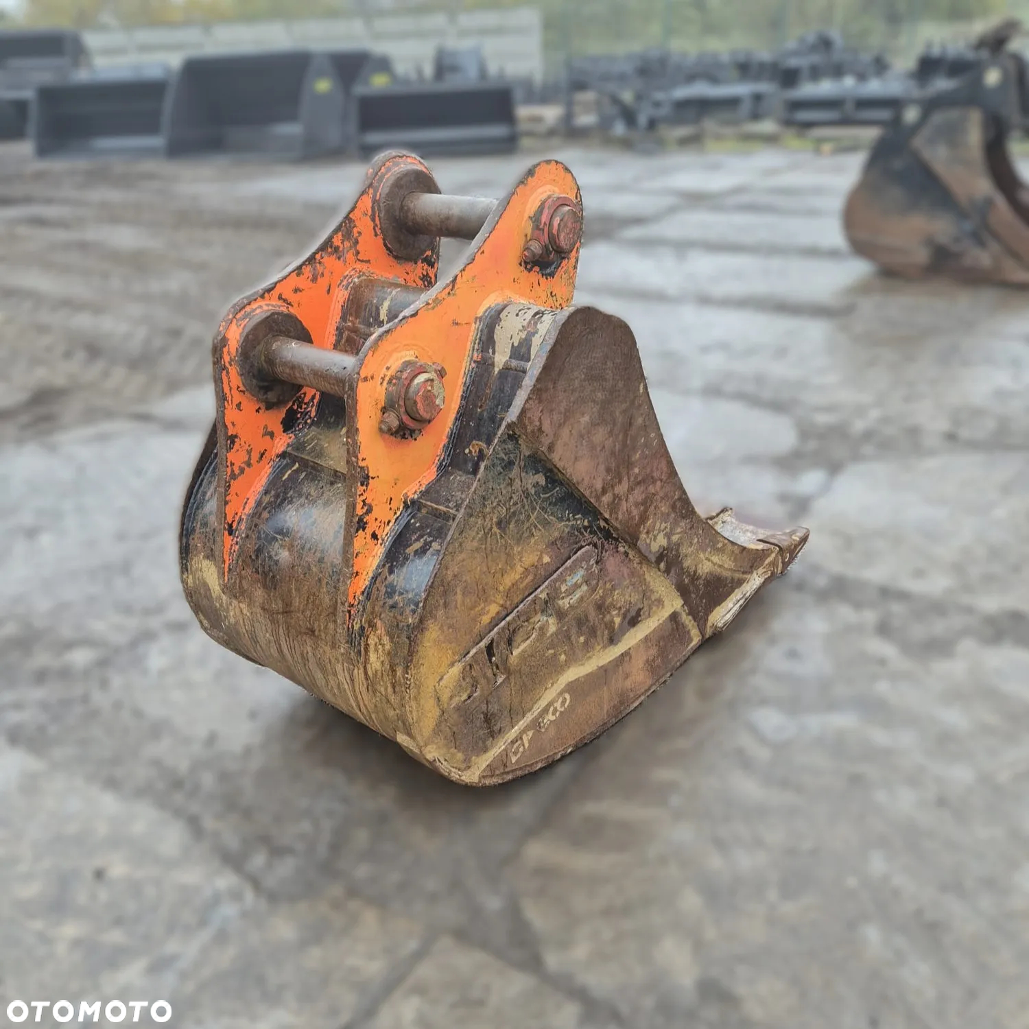 Łyżka używana 90cm JS220 fi80mm ORYGINAŁ JCB nr.6690 - 7