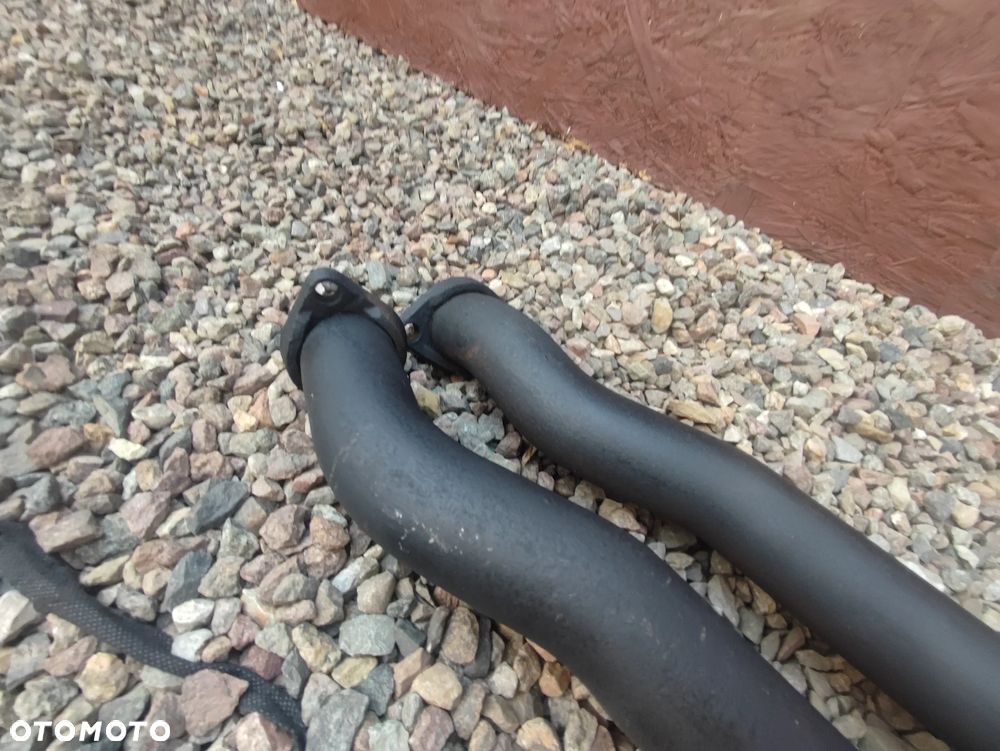 BMW E60 / E61 ORYGINALNE PORTKI WYDECHOWE / RURY WYDECHOWE ZA KATALIZATORAMI DO SILNIKÓW GAMY M54B30 / M54B25 / M54B22 ( 2.2i / 2.5i / 3.0i ) O NR.  18 30 7 526 620 OEM W DOBRYM STANIE - 12