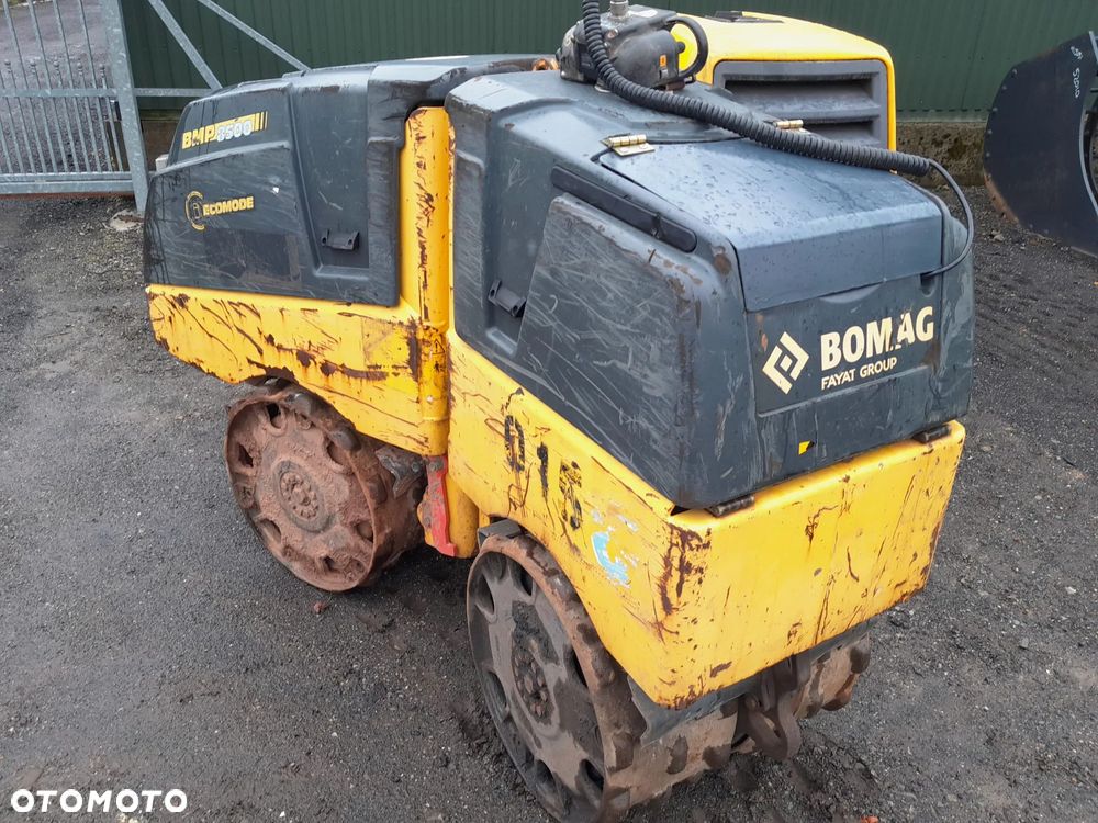 Walec wibracyjny Bomag BMP8500, 2018r. 455mtg, pilot zdalnego sterowania o zasięgu 70m. - 4