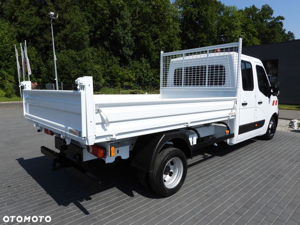 Renault MASTER WYWROTKA PODWÓJNA KABINA DOKA 6 MIEJSC TEMPOMAT LEDY BLIŹNIACZE KOŁA KLIMATYZACJA  130KM - 14