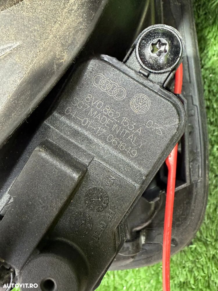 CLAPETA REZERVOR COMBUSTIBIL + CAPAC AUDI A3 8V SPORTBACK 2.0 DIESEL 2017 COD OEM 8V0862153A 8V4809906F 8V4809907C 2012-2020 - 8