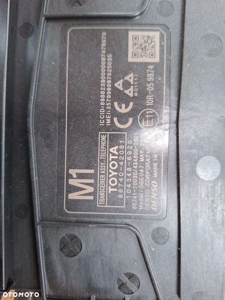TOYOTA RAV4 V MODUŁ STEROWNIK 86740-42081 - 2