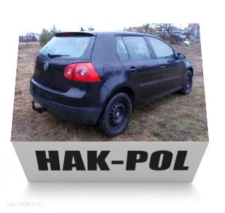HAK HOLOWNICZY + MODUŁ + WIĄZKA + GNIAZDO 7 PIN VW VOL;KSWAGEN GOLF 5 V 6 VI +PLUS - 13