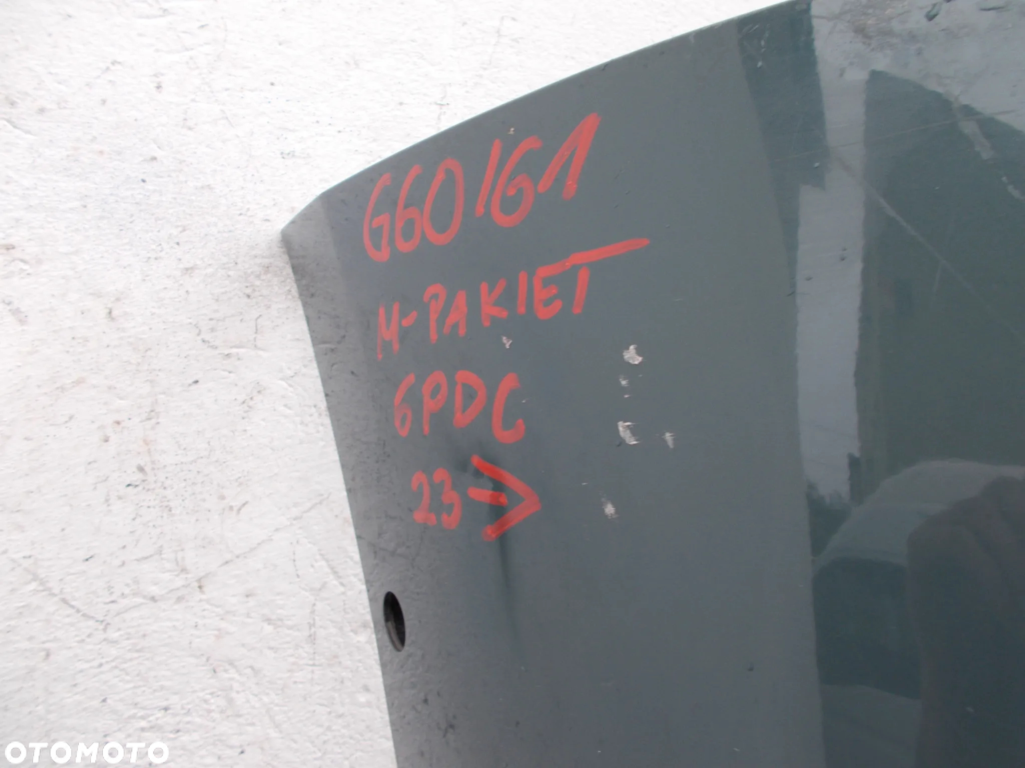 BMW 5 G60 G61 M-PAKIET 51118084653 ZDERZAK PRZÓD PRZEDNI - 4