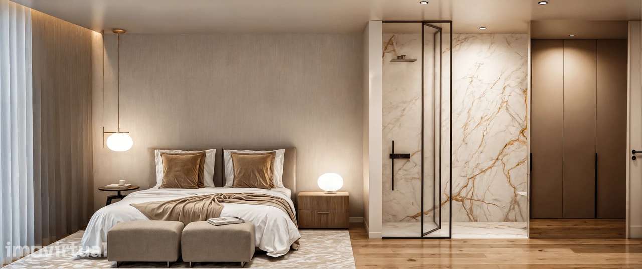 Apartamento T3 Novo com Varanda e Garagem - Grande imagem: 5/9