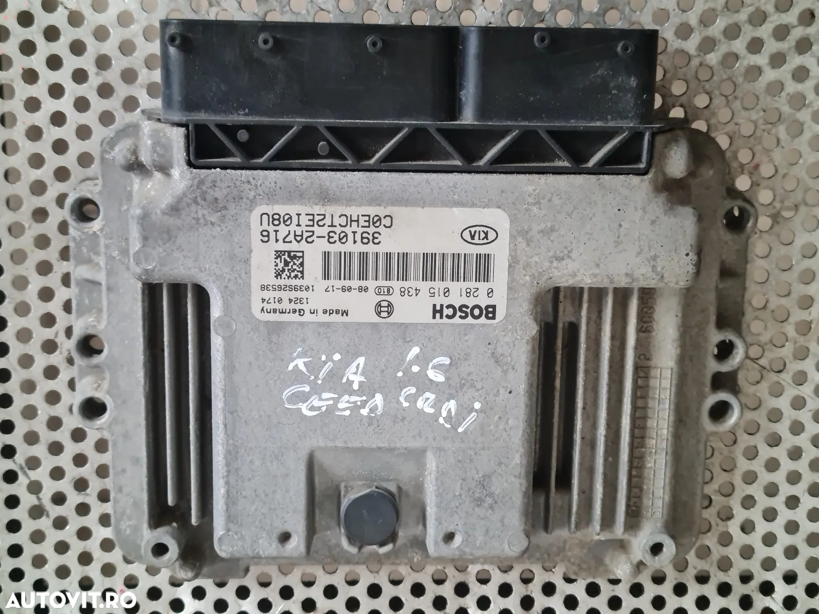 Calculator Motor ECU Kia Ceed 1.6 Crdi Motor D4FB An 2006-2007-2008-2009 Cod -2A716 - Dezmembrari A - 3
