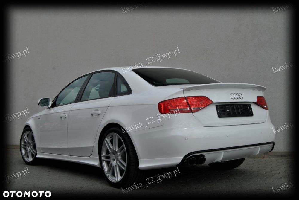 AUDI A4 B8 SEDAN 2008-2012 SPOILER DTM PODKŁAD!! - 9
