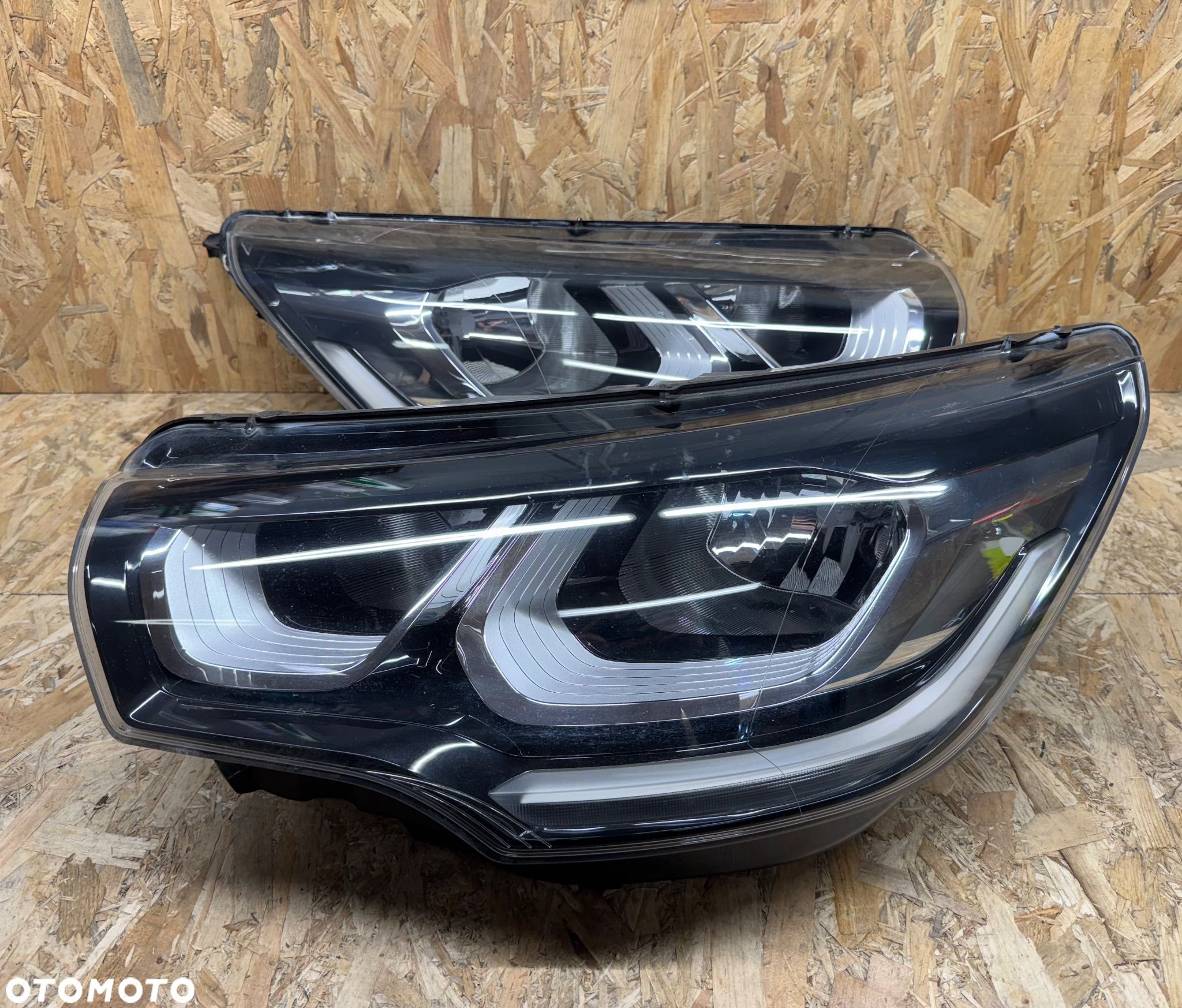 Zderzak przód maska przednia lewa lampa przednia prawa lampa citroen c4 b7 - 1