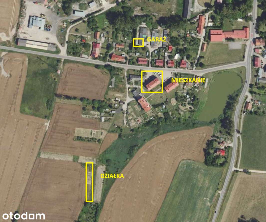 Sprzedam mieszkanie 34 m2 wraz z piwnicą, garażem i ogródkiem
