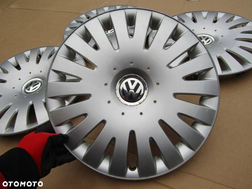 4x Kołpaki 16 VW Golf V VI VII VIII Jetta Caddy Eos Touran Passat B5 B6 B7 - 1