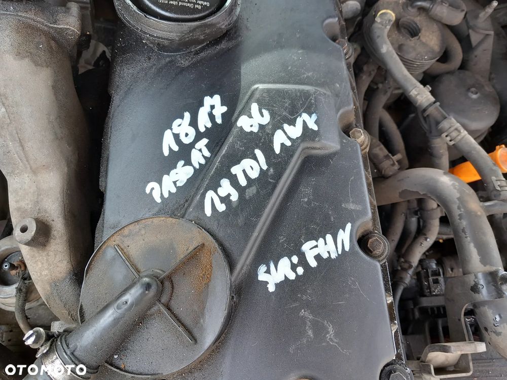 VW PASSAT B5 SILNIK 1.9 TDI 130KM DIESEL OZNACZENIE: AWX - 2