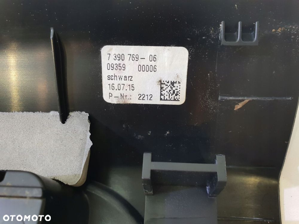 BMW G11 G12 NAKŁADKA PROGOWA WEWNĘTRZNA LEWY PRZÓD 7390769 - 3